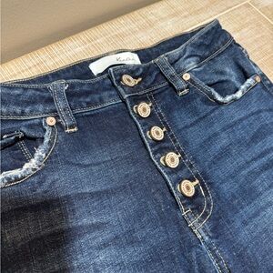 KanCan Skinny Cropped Ankle Jeans